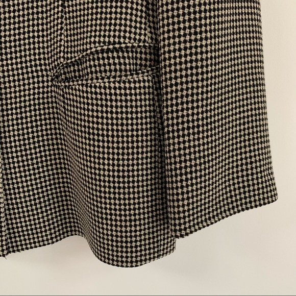 Vintage Dana Buchman Houndstooth Blazer - Picture 9 of 9